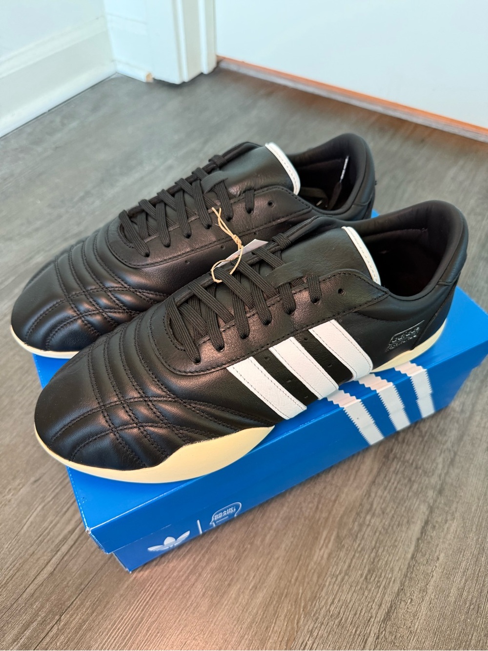 NWT Men’s Adidas Sneakers Taekwondo Brain Dead Size 10.5 Shoes Black White Rare!